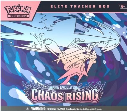 Pokemon Pokemon Trading Card Game Elite Trainer Box Mega Evolution Chaos Rising  product image
